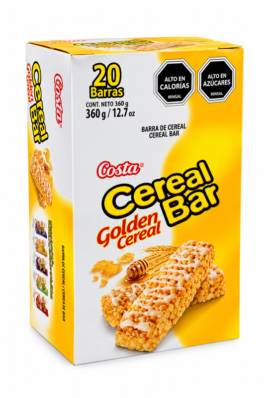 CEREAL BAR COSTA X 20UN. SABORES.