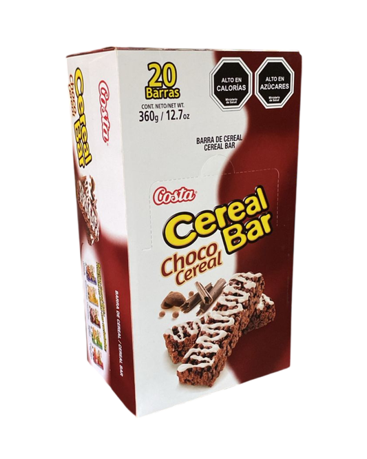CEREAL BAR COSTA X 20UN. SABORES.