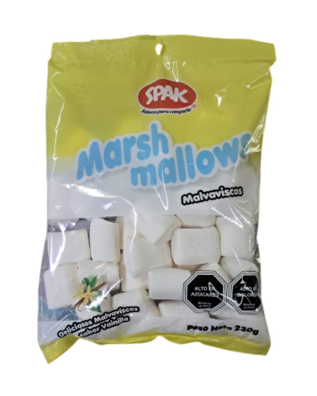 MARSHMALLOWS VAINILLA SPAK 230GR.