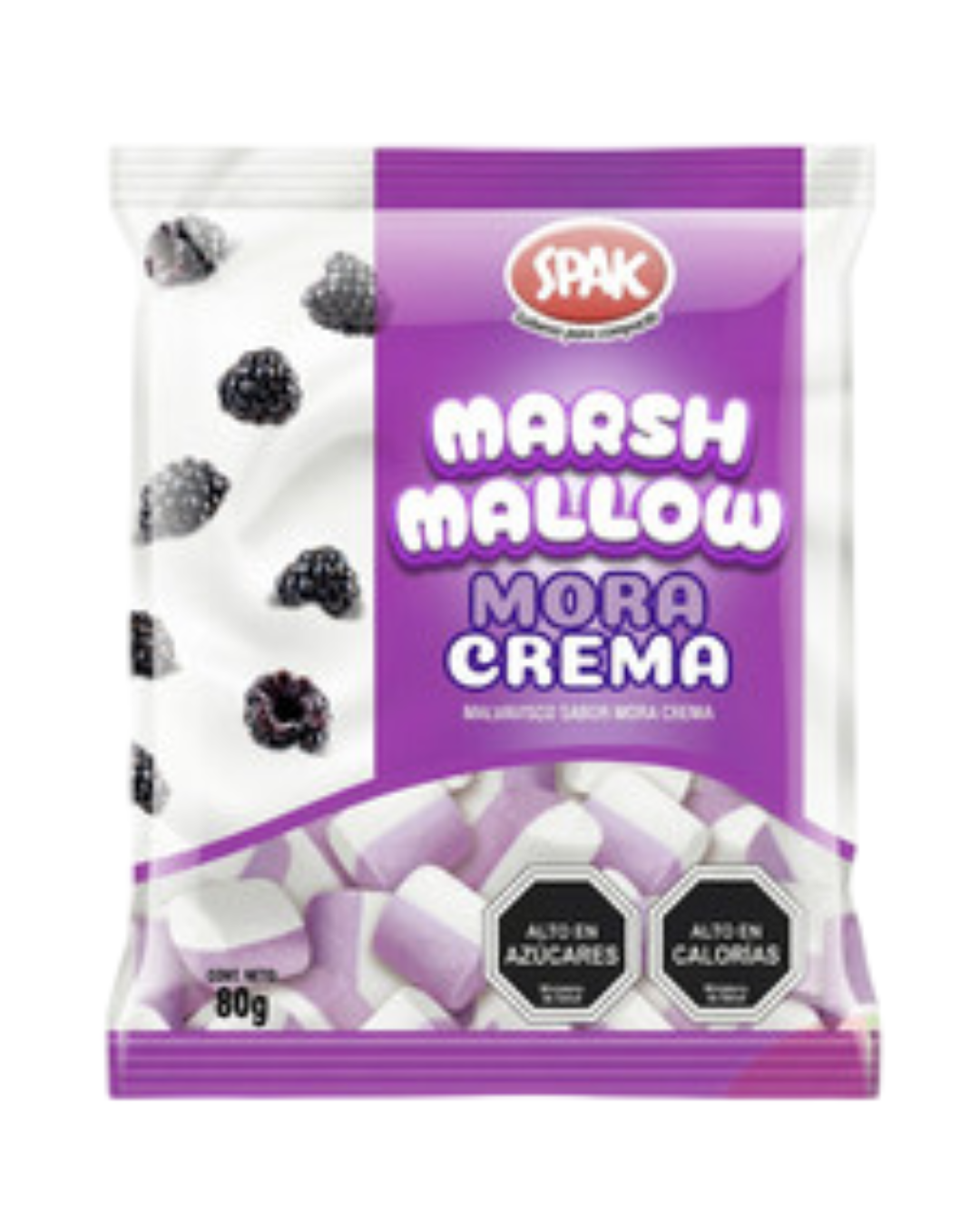 MARSHMALLOW MORA CREMA SPAK 80GR.