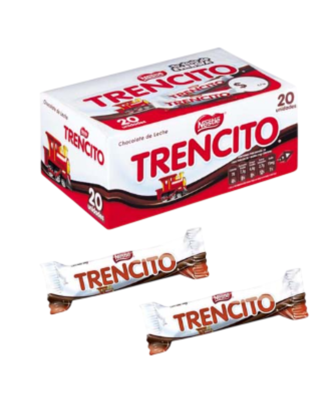 CHOCOLATE TRENCITO IMPULSIVO CAJA X 20UN NESTLE.