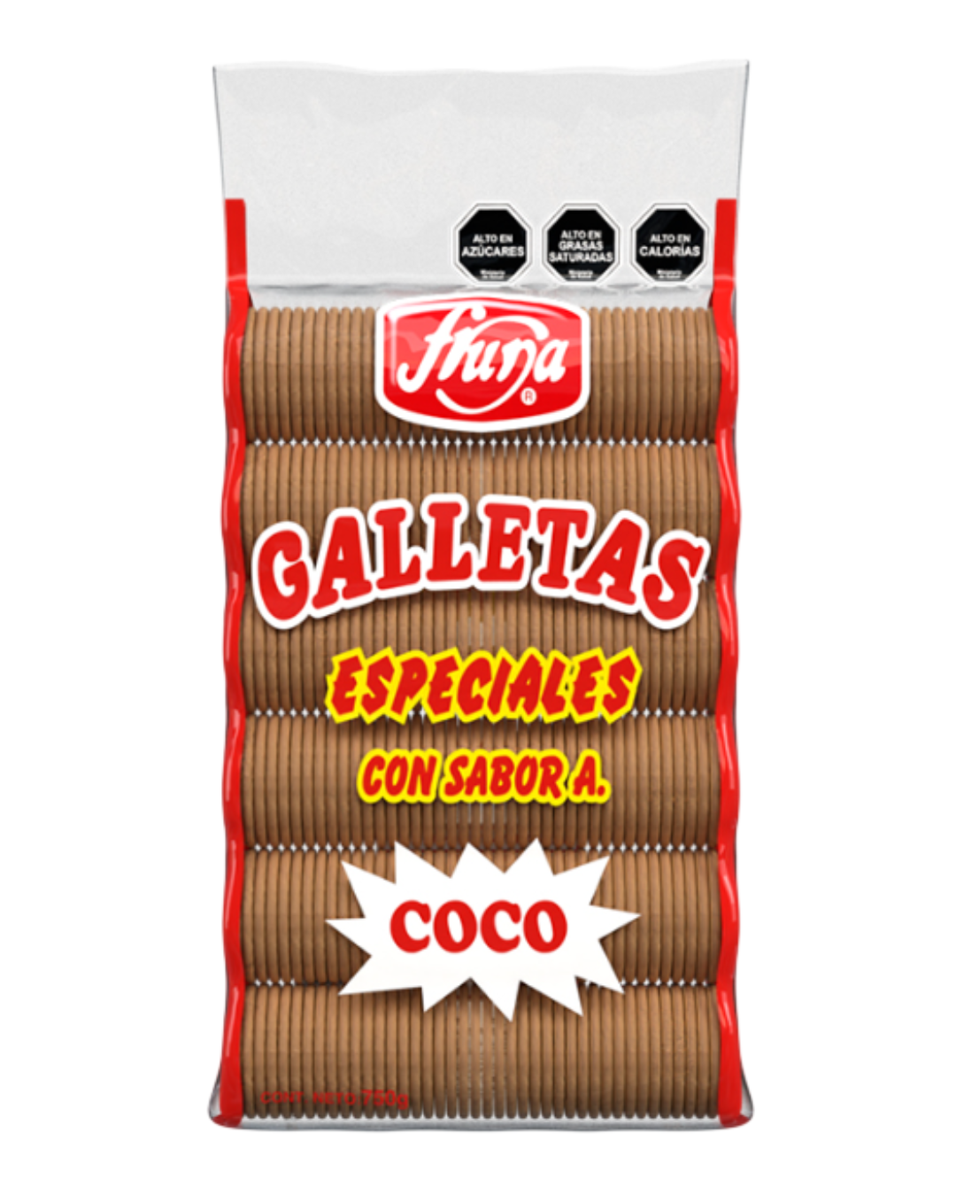 GALLETA REDONDA FRUNA 750GR