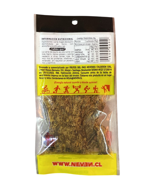 CHARQUI EQUINO TRADICIONAL NEVEN 30 GR.