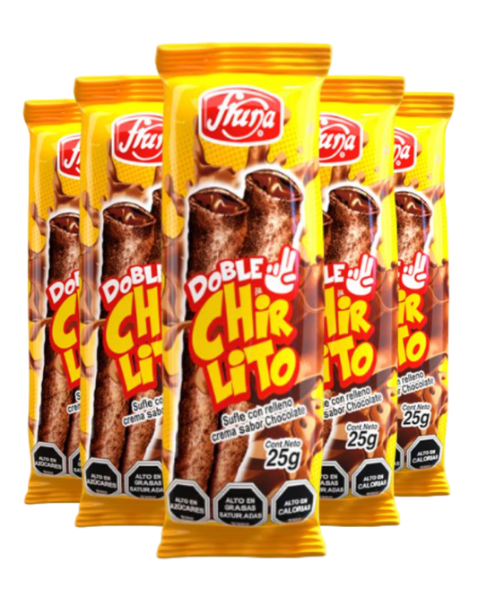 DOBLE CHIRLITO CHOCOLATE FRUNA X 40UN.