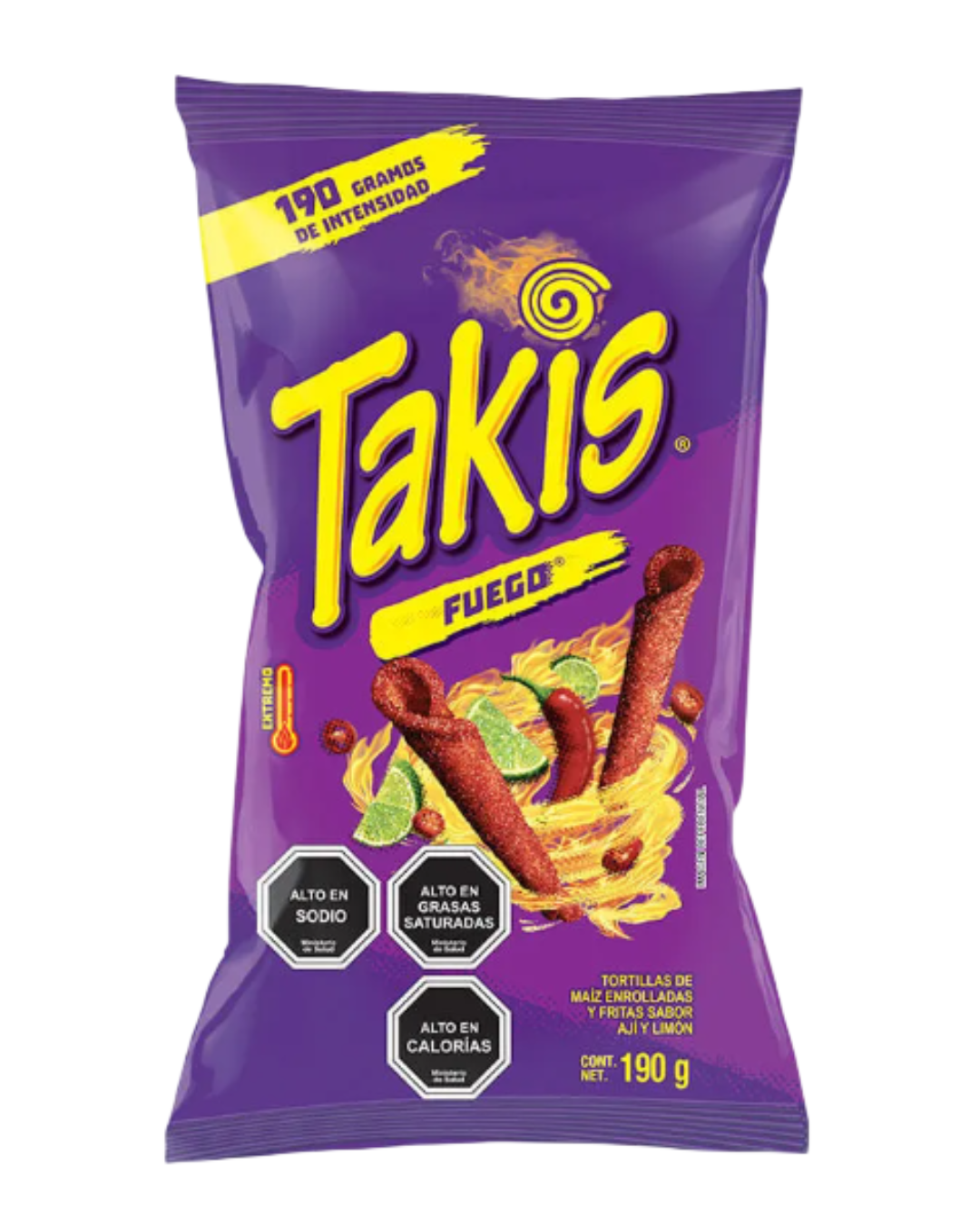 TAKIS FUEGO 190 GR.