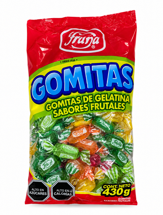 GOMITAS FRUTALES FRUNA 430GR