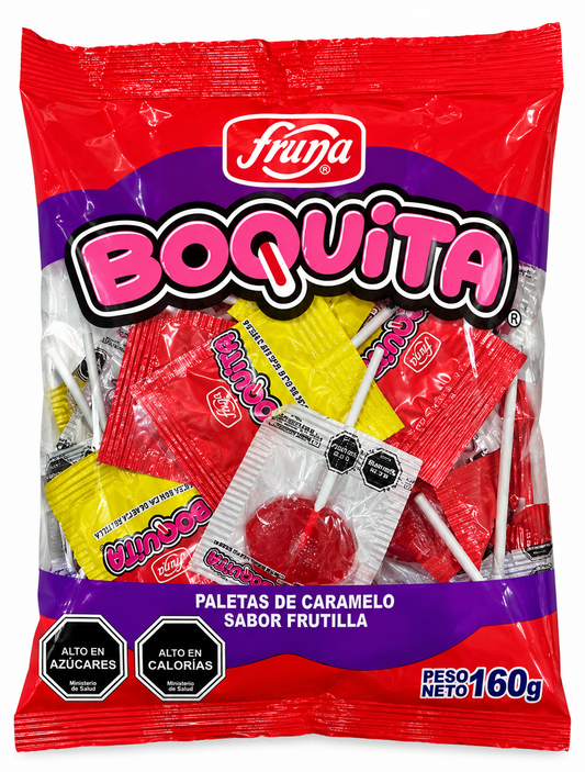 PALETA BOQUITA FRUNA X 20UN. 160GR.