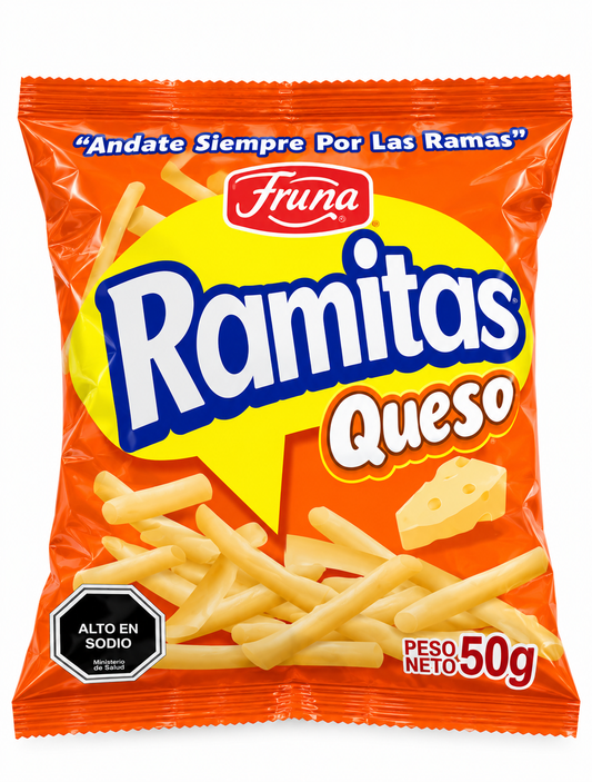 RAMITAS QUESO FRUNA 30GR. X 10UN.
