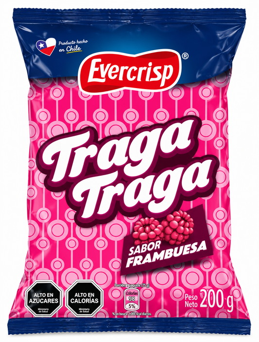 TRAGA TRAGA EVERCRISP 200GR.