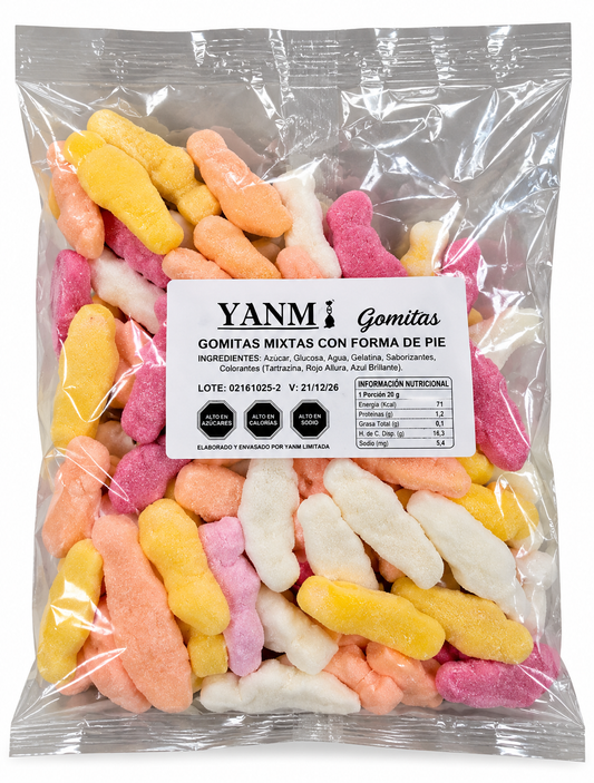 GUAGUITA BOLSA YANM ARTESANAL 300GR.