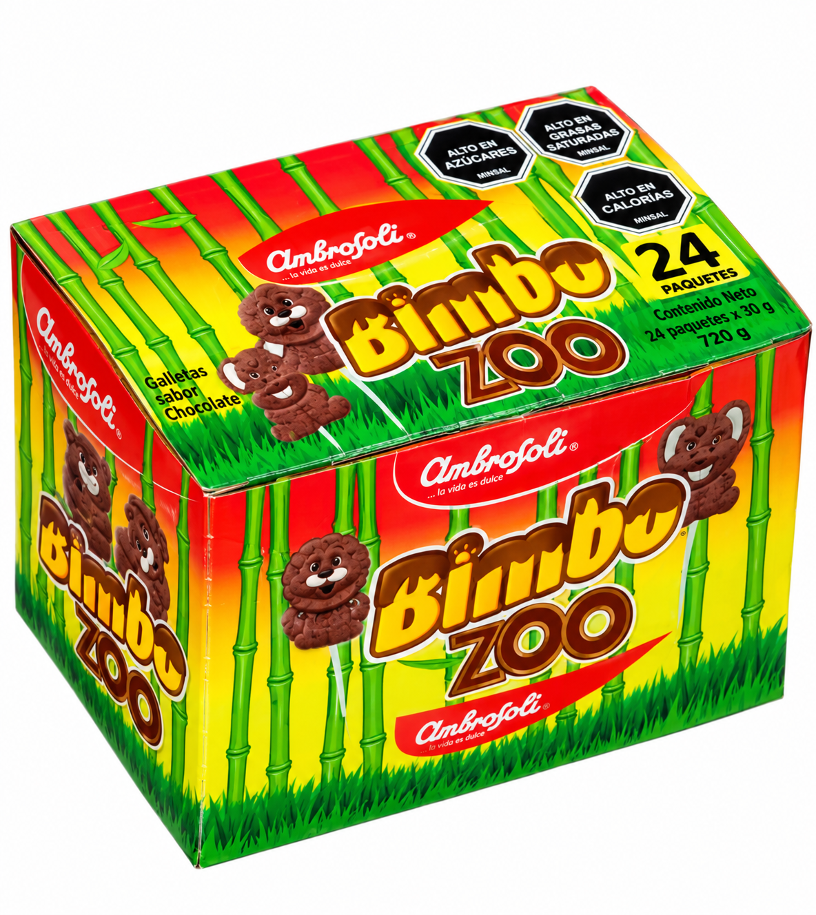 BIMBO ZOO AMBROSOLI X 24UN.