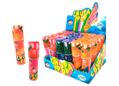 CHUPA POP MABU X 24UN. 3 SABORES.