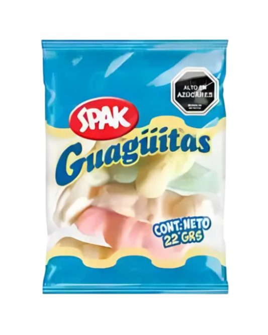 GUAGUITAS SPAK X 10UN DE 22GR.