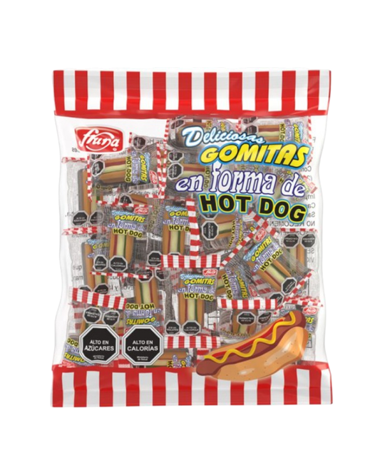 GOMITA HOT DOG FRUNA X 36UN
