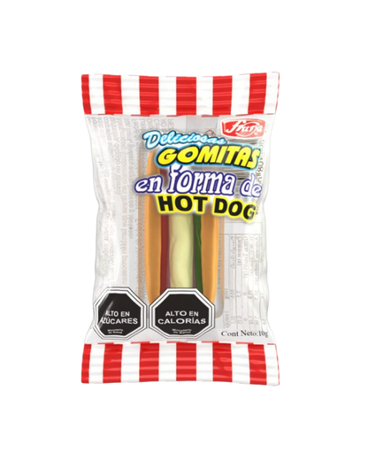 GOMITA HOT DOG FRUNA X 36UN