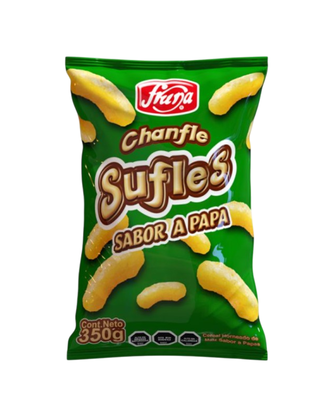 SUFLE CHANFLE PAPA MEGA FRUNA 350 GR.