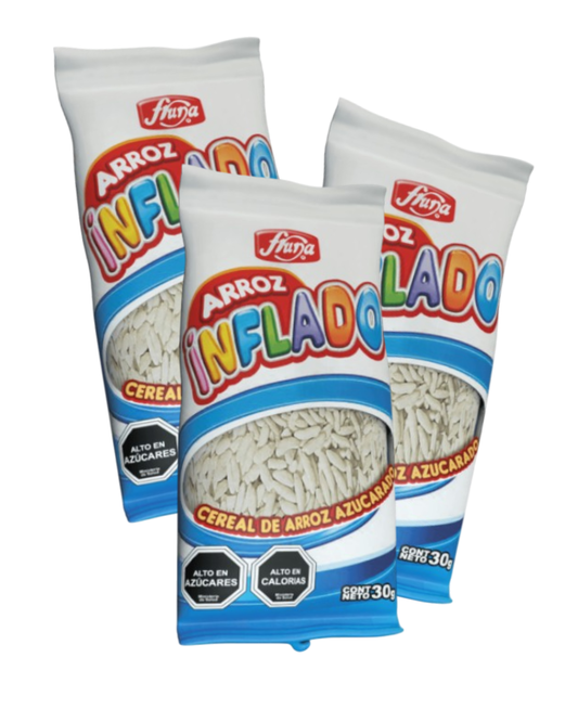 ARROZ INFLADO FRUNA 30GR. X 12UN.