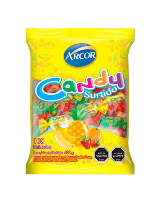 CANDY MASTICABLE ARCOR X 100UN. 400 GR.
