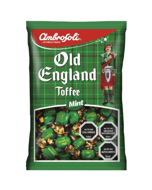 TOFFEE SURTIDO 1/2 OLD ENGLAND TOFFE MENTA AMBROSOLI X 70UN