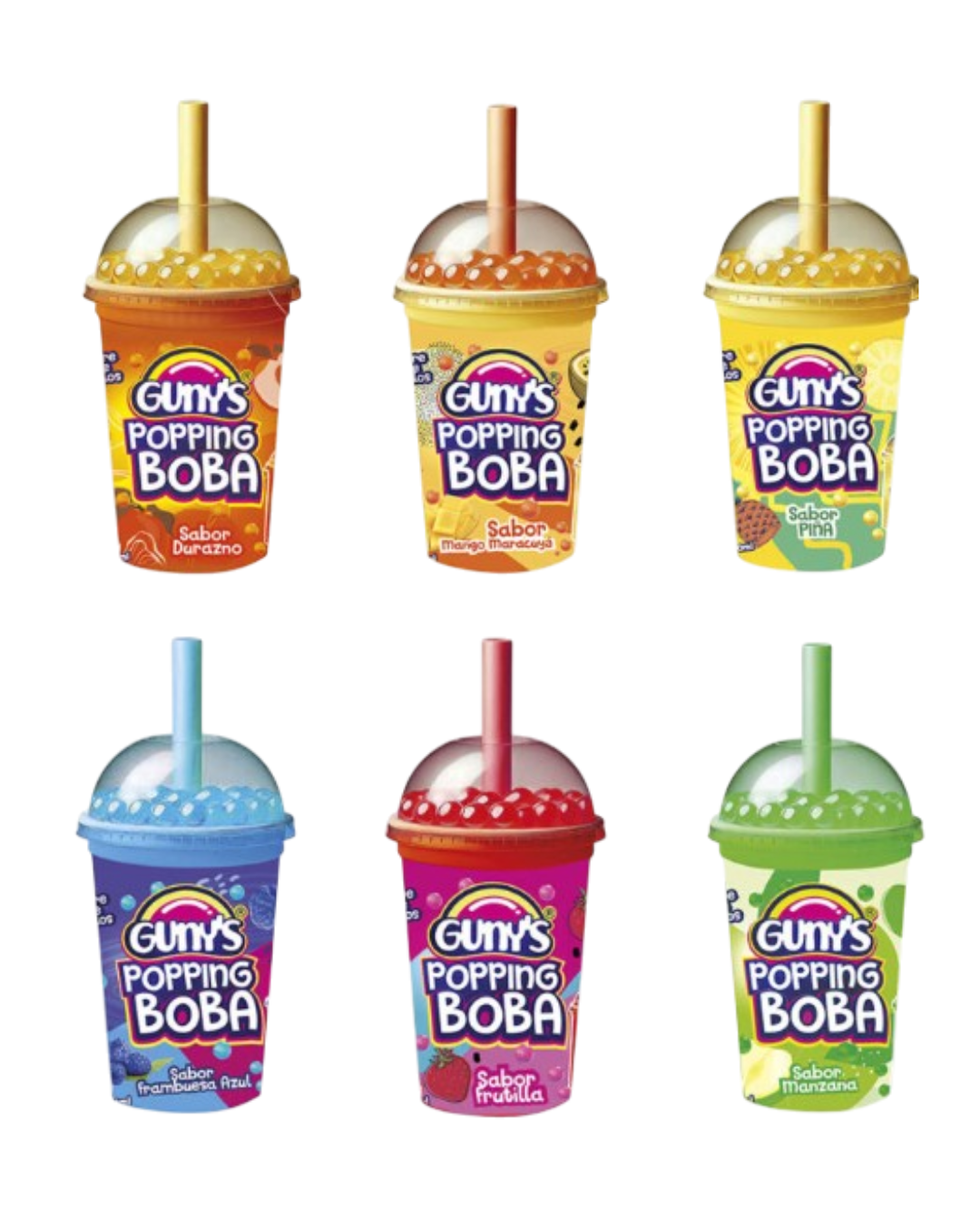 GUNYS POPPIN BOBBA SABORES
