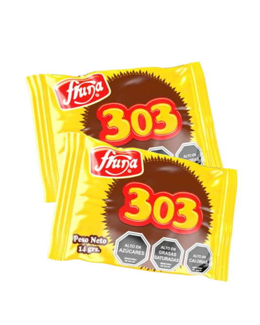 GALLETA 303 FRUNA X 25UN.