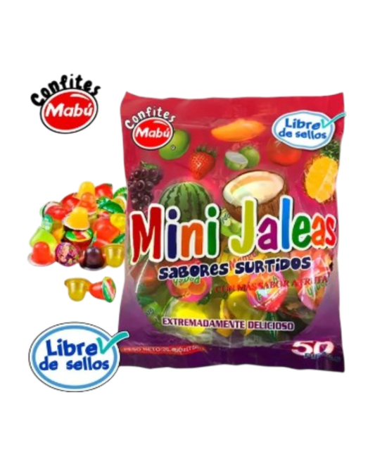MINI JALEA MABU X 50 UNIDADES