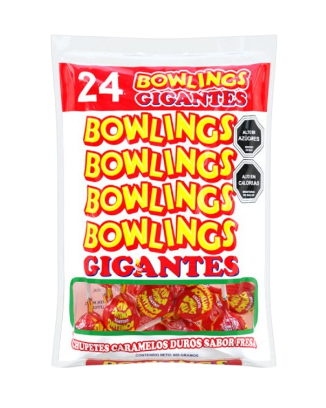 BOWLING ROJO FRUNA X 24UN.