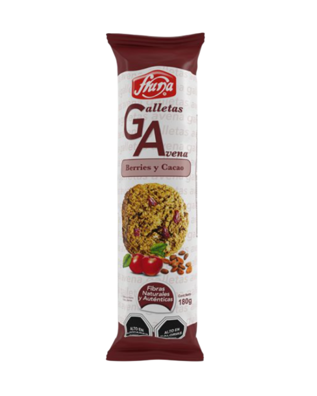 GALLETAS AVENA FRUNA 180 GR. SABORES.
