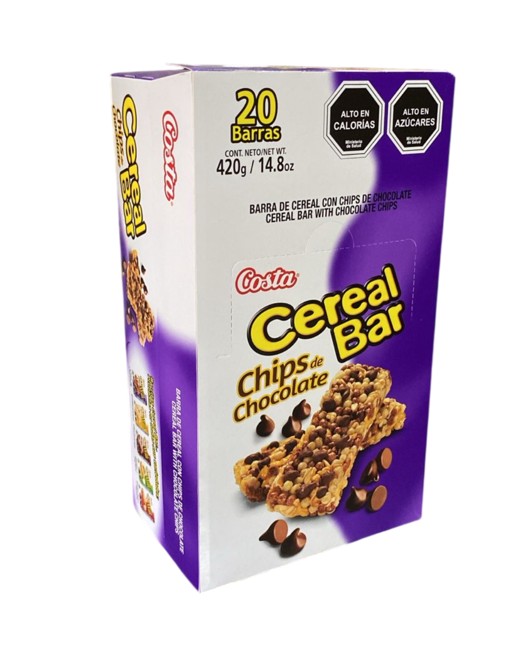 CEREAL BAR COSTA X 20UN. SABORES.
