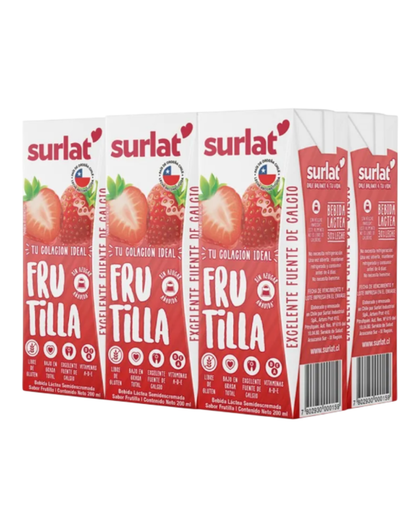 LECHE SURLAT PACK X 6UN. SABORES.