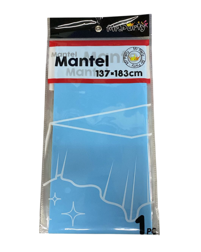 MANTEL LISO 1P. 137 X 183 CM. COLORES.