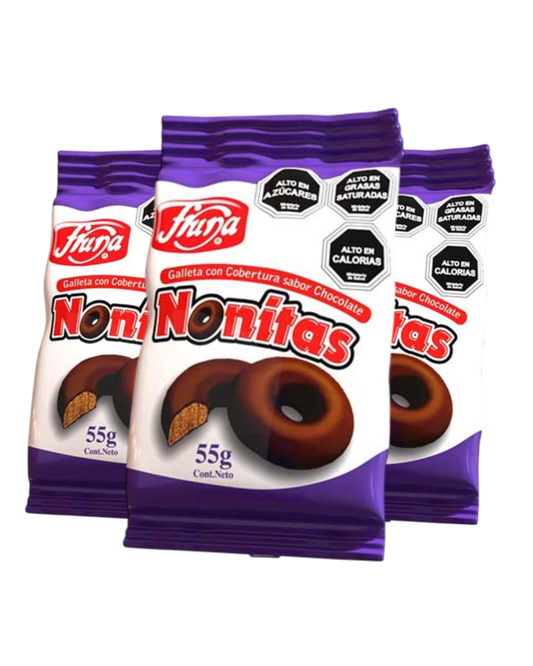 NONITAS GALLETAS SOBRE FRUNA X 10UN.