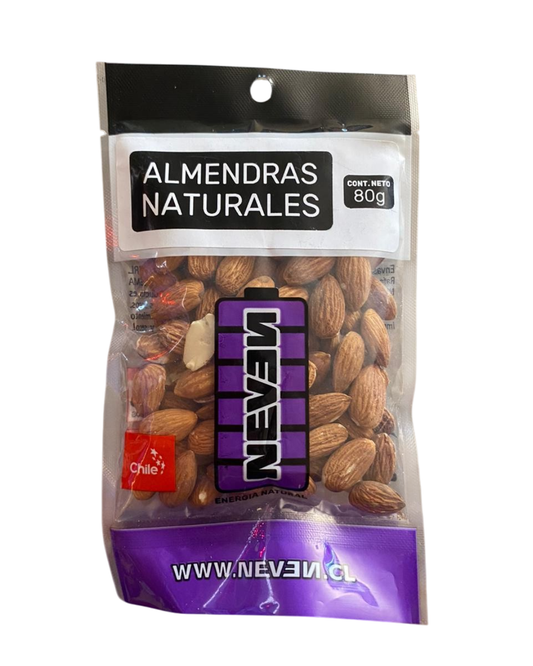 ALMENDRAS NATURALES NEVEN 80 GR.