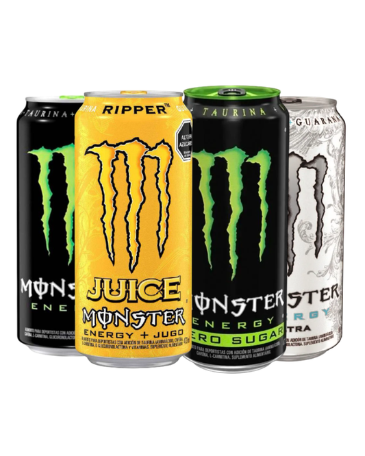 MONSTER 473ml. UN. SABORES.