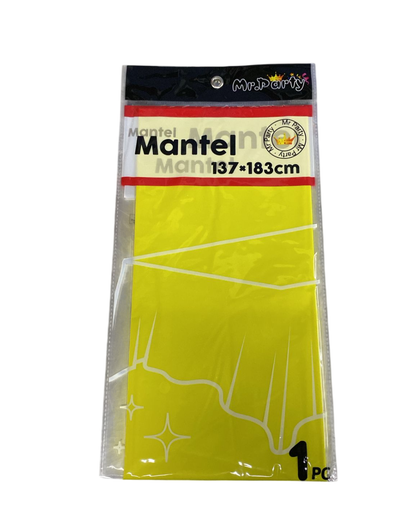 MANTEL LISO 1P. 137 X 183 CM. COLORES.