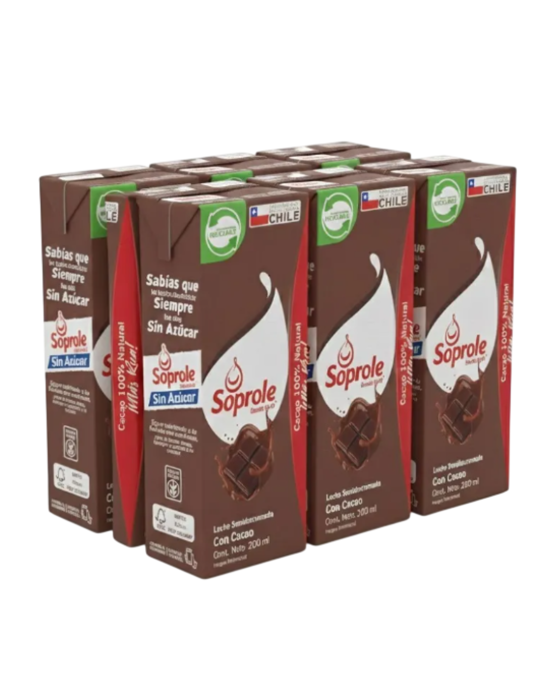 LECHE SOPROLE PACK X 6UN.