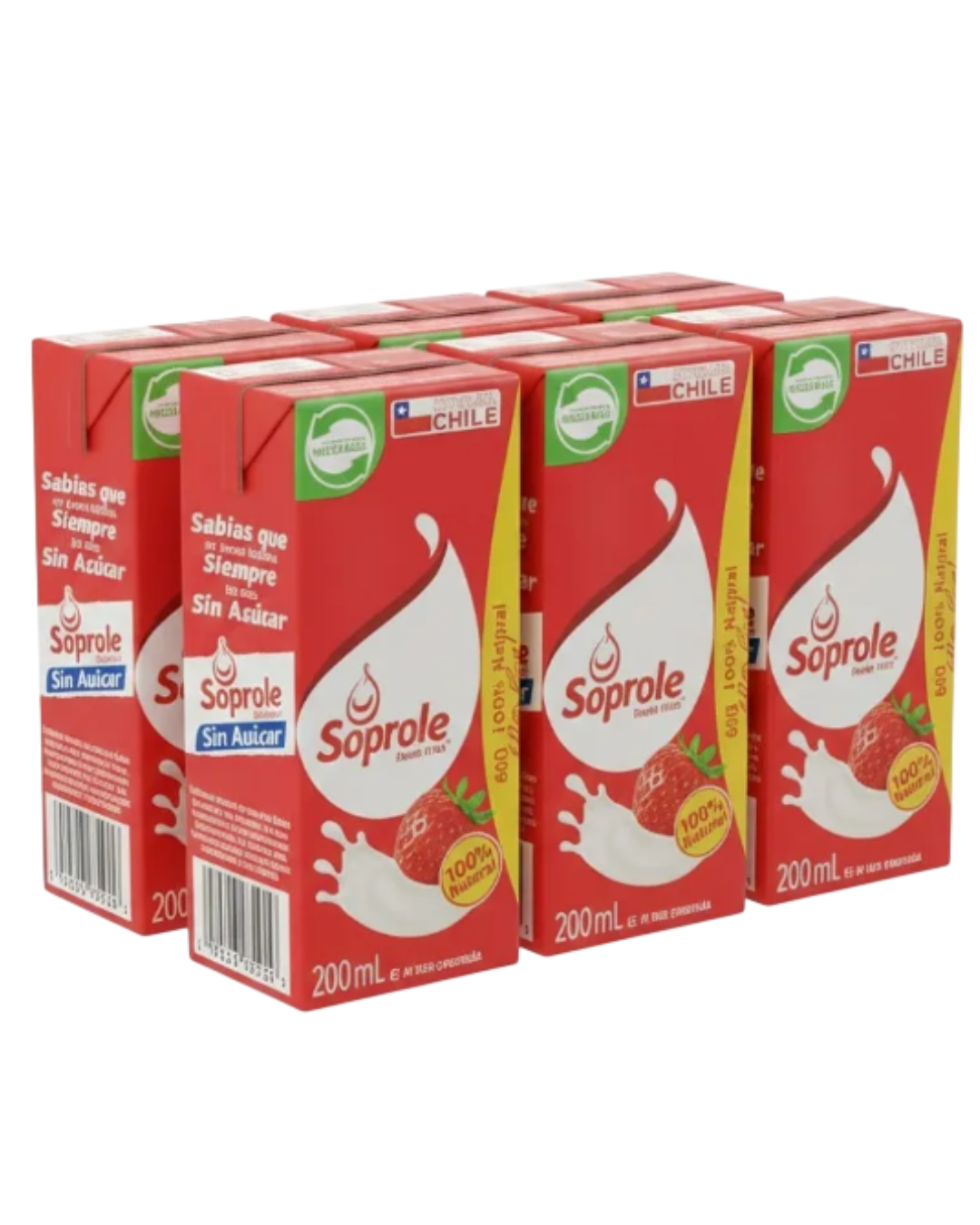 LECHE SOPROLE PACK X 6UN.