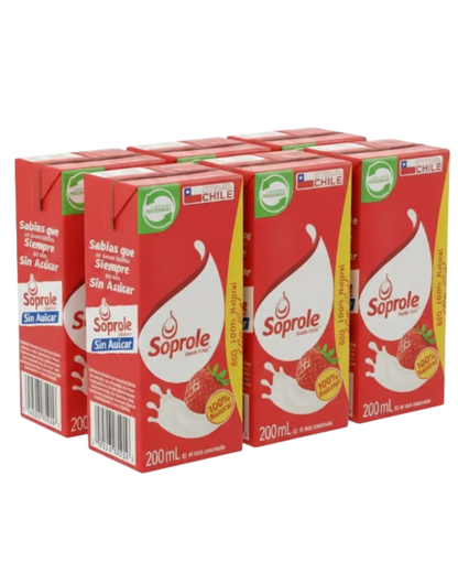 LECHE SOPROLE PACK X 6UN.