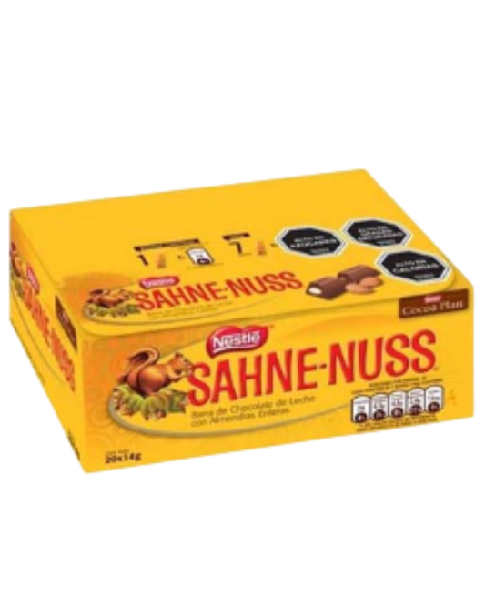 CHOCOLATE SAHNE NUSS IMPULSIVO CAJA X 20UN. NESTLE