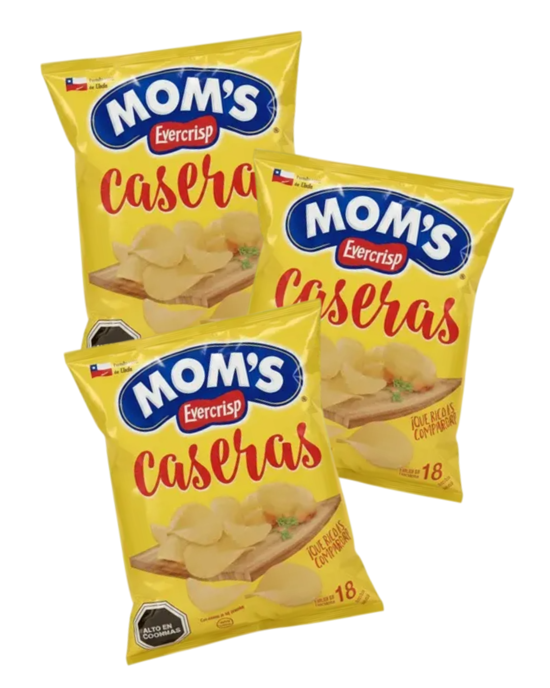 PAPA MOM´S EVERCRISP 18 GR X 10UN.