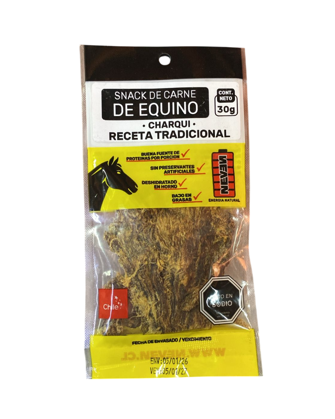 CHARQUI EQUINO TRADICIONAL NEVEN 30 GR.