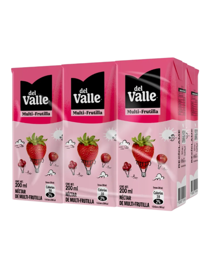 JUGO ANDINA DEL VALLE PACK X 6 UN.