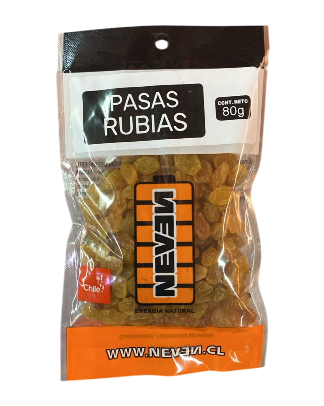 PASAS RUBIAS NEVEN 80GR.