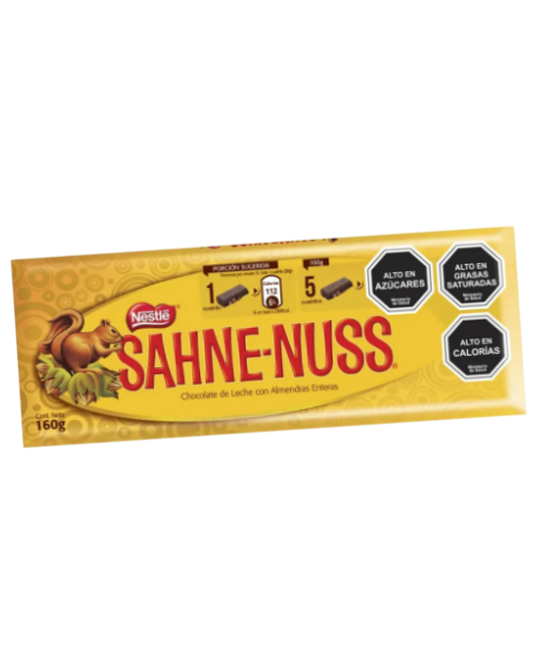 CHOCOLATE SAHNE NUSS 160GR. NESTLE