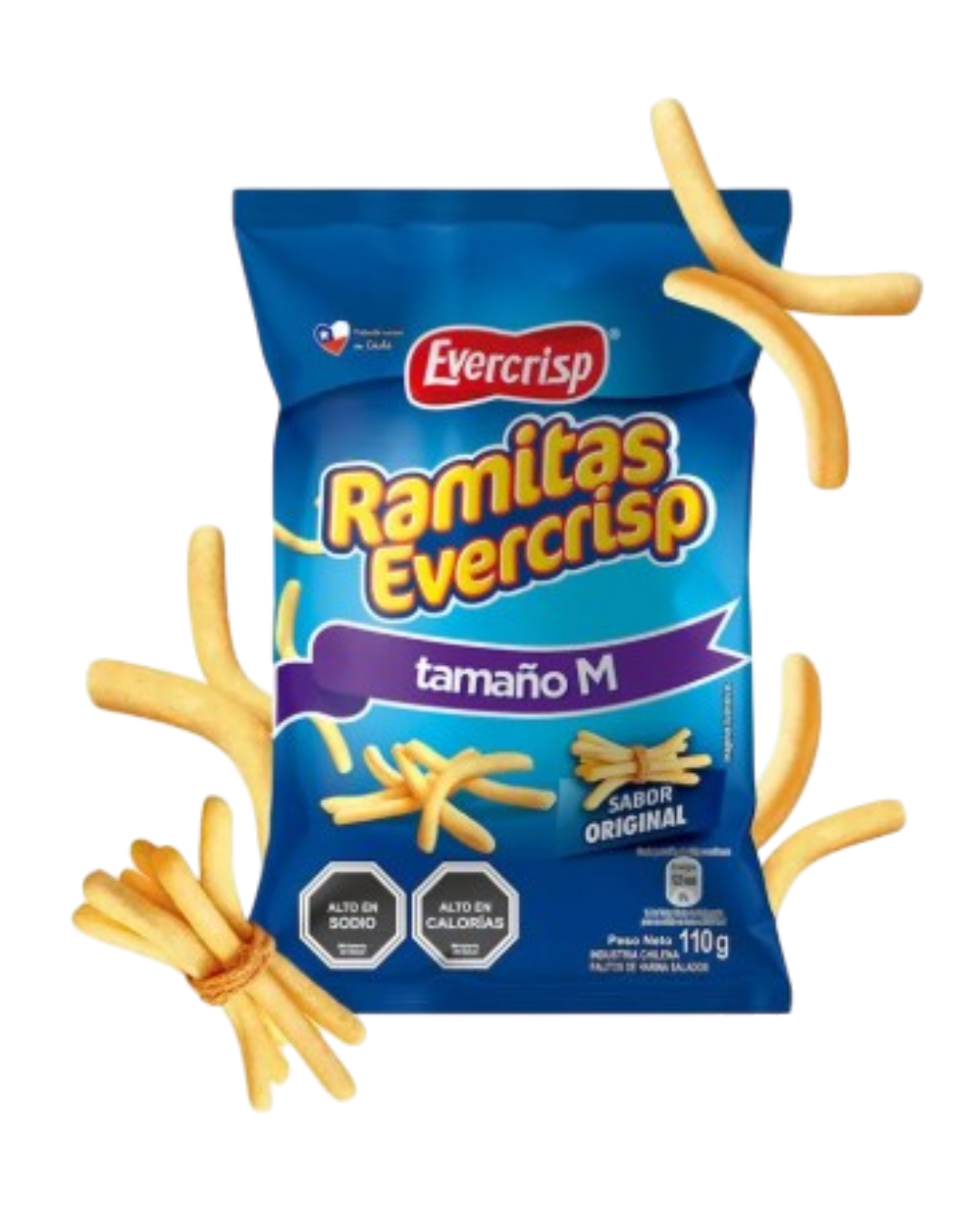 RAMITA ORGINAL TAMAÑO M EVERCRISP 110 GR.