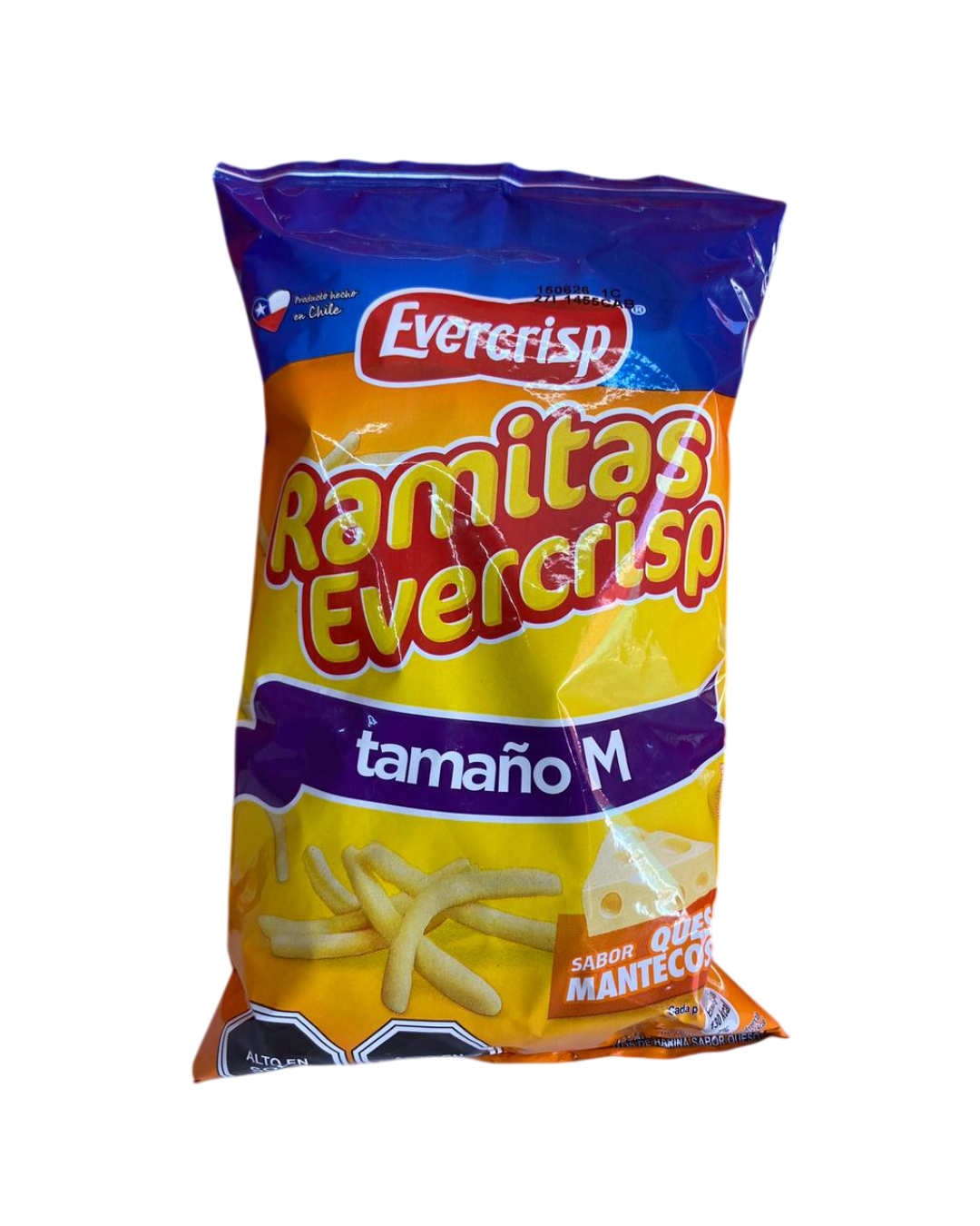 RAMITA QUESO TAMAÑO M EVERCRISP 110 GR.