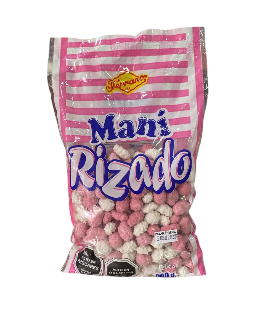 MANI RIZADO FRUNA 500GR