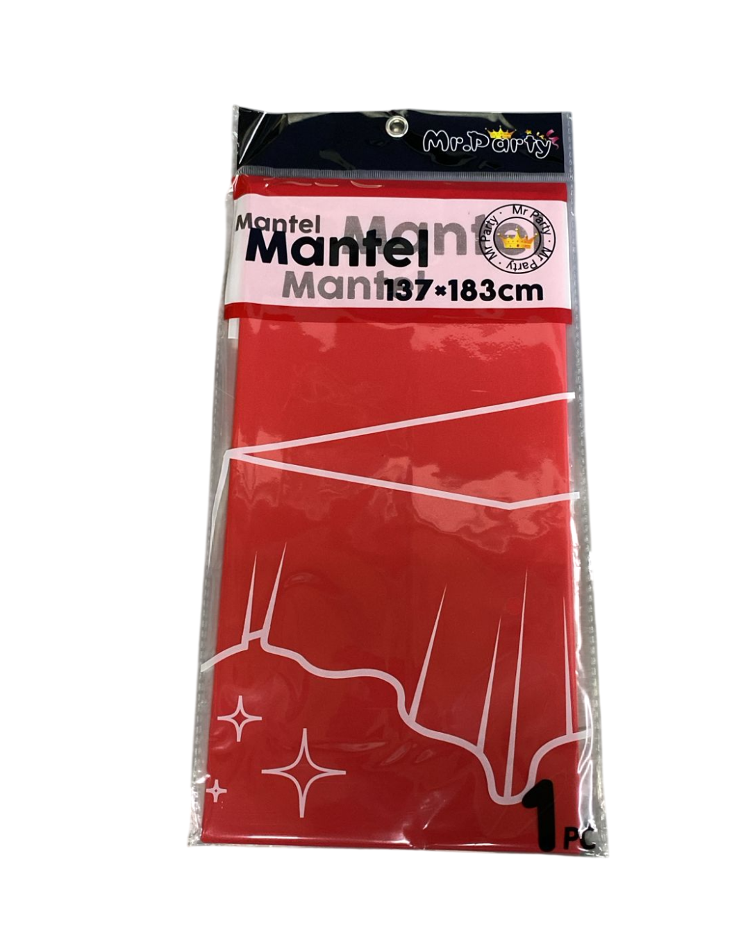 MANTEL LISO 1P. 137 X 183 CM. COLORES.