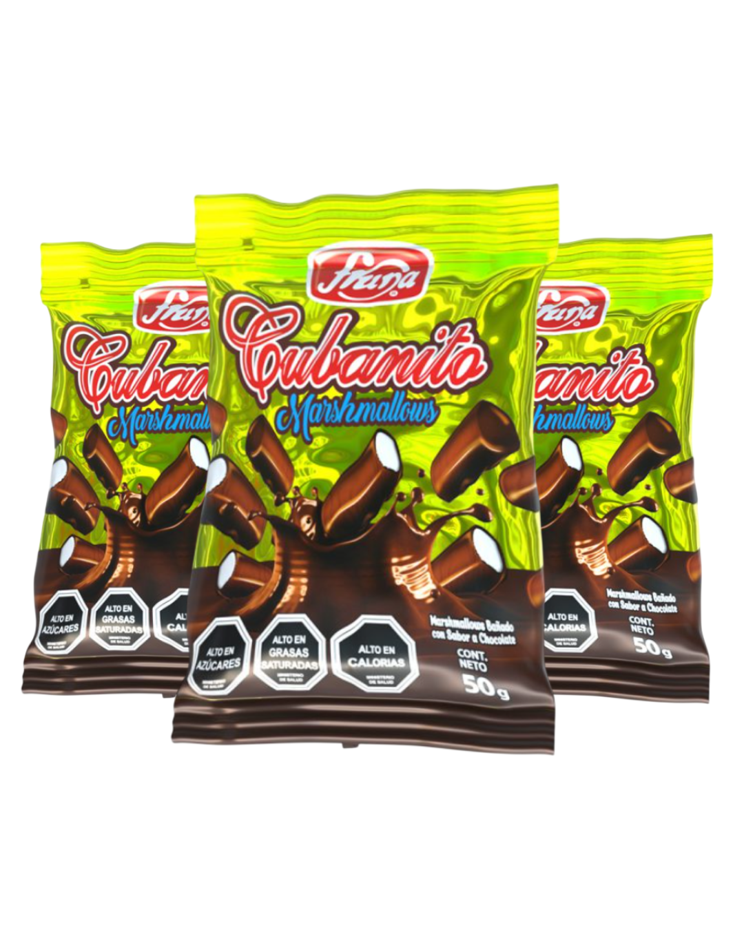 CUBANITO SOBRE FRUNA X 10 UN.