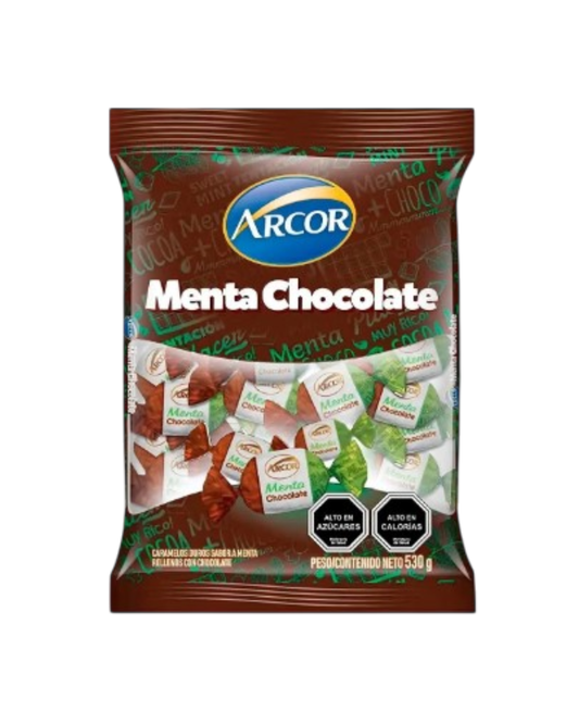 MENTA CHOCOLATE ARCOR X 100UN. 530 GR.